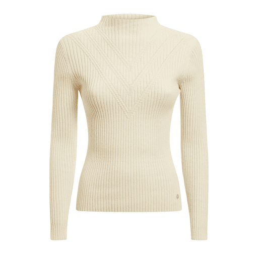 GUESS - Rita Funnel Neck Cable Sweater