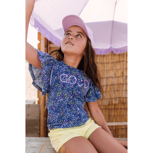 Girls small waffle short - B.Nosy - Alternatieve afbeelding