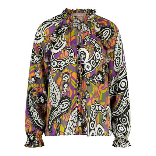 Revelin voile paisley blouse
