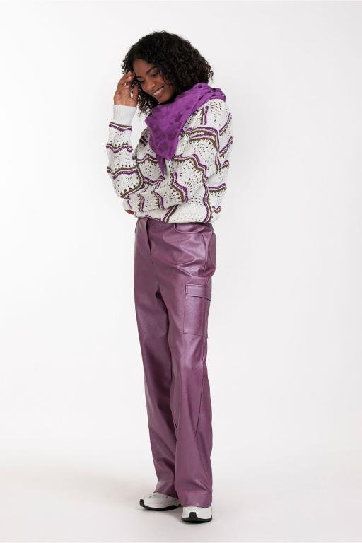 Leana ajour pullover