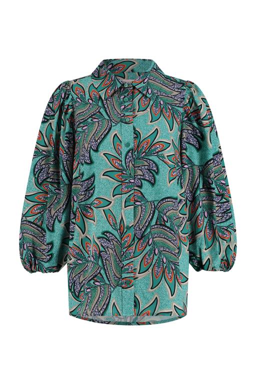 Bessie leafs blouse