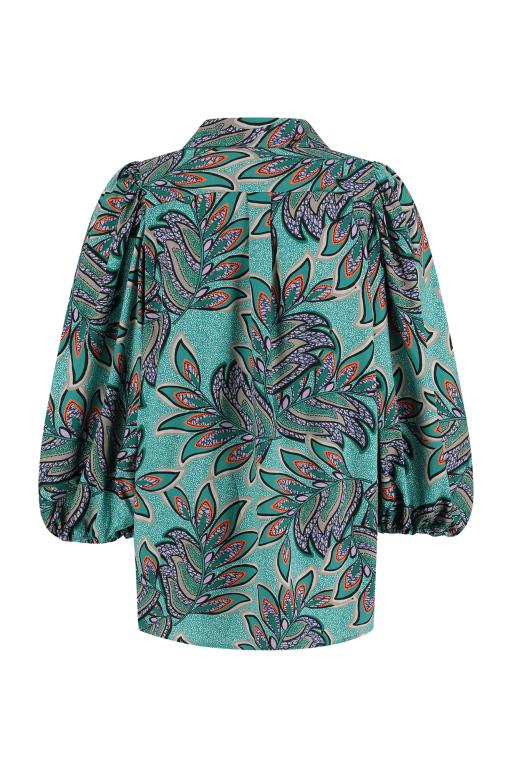 Bessie leafs blouse