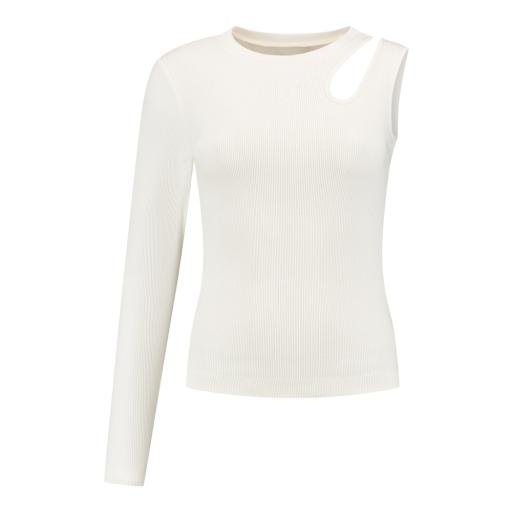 Barika Rib Cut Out Top