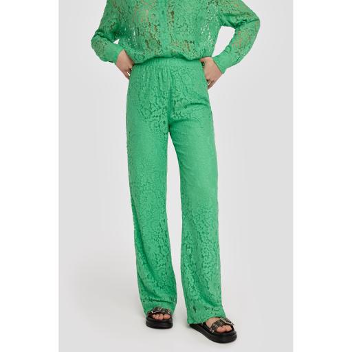 Ladies woven lace pants