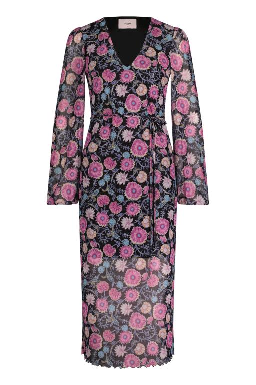 Malia Longsleeve Pattern Dress