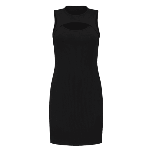 Cutout Sleeveless Dress